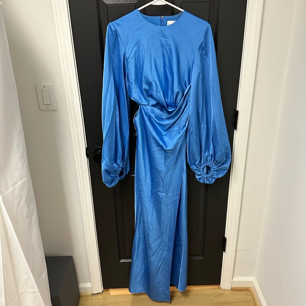 Significant Other - Lara Long Sleeve Dress - Azure Blue - Size 4